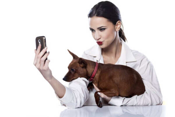 Selfies with pets is the new buzz