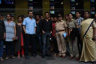 Special screening of Naam Shabana for Mumbai Commissioner of Police and women officers