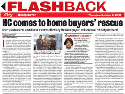 Home buyers in three more projects say builder cheated them