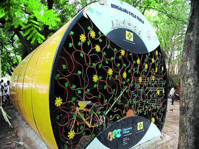 More cycle stations at Cubbon Park? All in favour