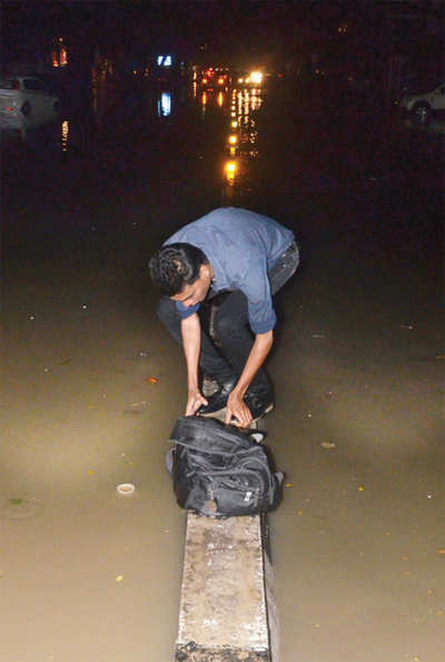 Bengaluru Rains: A bag that took the road much travelled