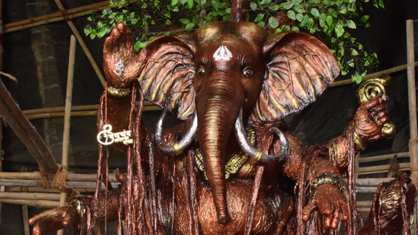 TOI Ganeshotsav series: Eco-friendly idols made with mud, roots and rope give off stunning effect this season across Mumbai
