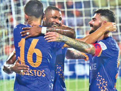 Indian Super League group stage match: Mumbai City FC earn first win of season with 2-0 victory FC Pune City