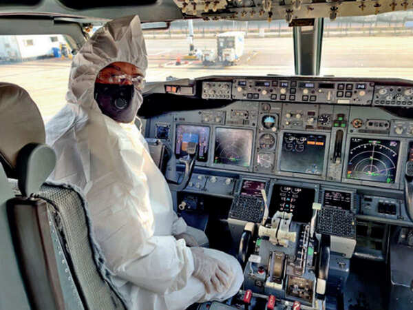 Pilot flies medical supplies to many countries