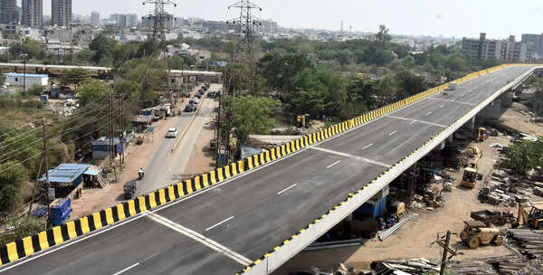 After years of jams and wait at railway gate, Raipur’s Kachna overbridge finally opens
