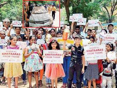 Operation Khataara: Residents pool money, shame Thane civic body over clearing khataaras