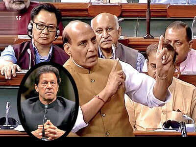 Talks with Pakistan only on PoK: Rajnath