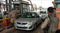 Massive border check on DND flyway from Noida to Delhi after 8 cops killed in encounter with criminals near Kanpur 