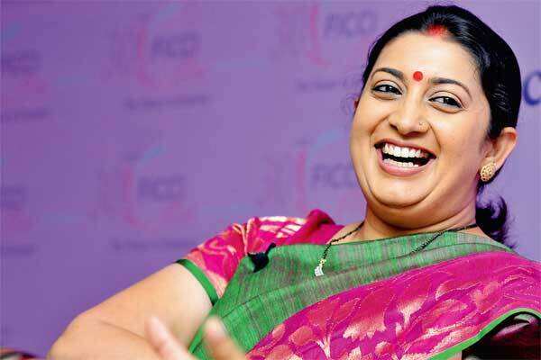 I don't miss TV: Smriti Irani