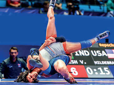 Vinesh Phogat qualifies for Tokyo Olympics after claiming bronze at World Championships