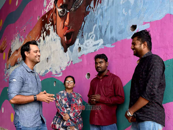 Rehan Poncha: Proud to feature on a mural in Pune, a city I love