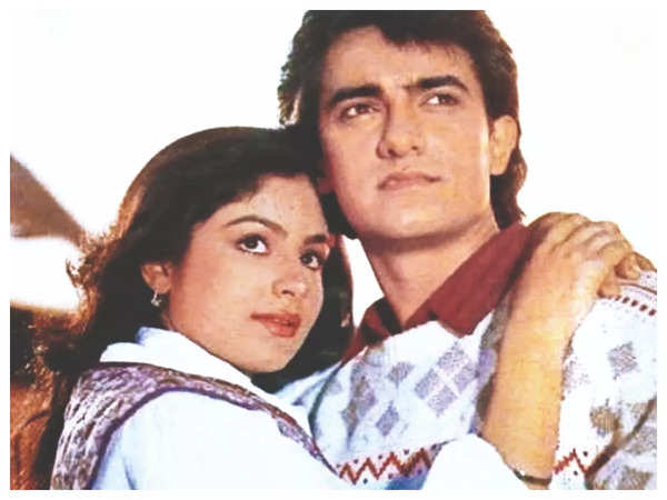 Ayesha Jhulka with Aamir Khan in Jo Jeeta Wahi Sikandar