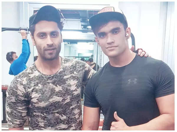 Mukund with Ankit Gera