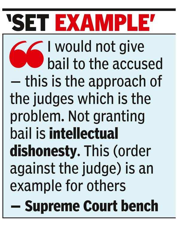 Supreme Court Bail: Denying Bail When Custody Not Needed Is ...