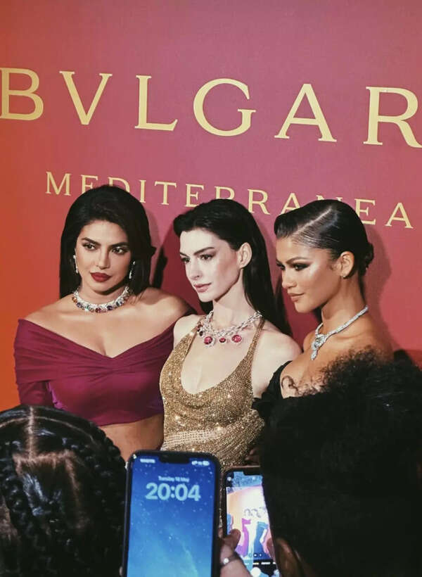 Here Are Zendaya, Anne Hathaway, and Priyanka Chopra Looking Flawless  Together