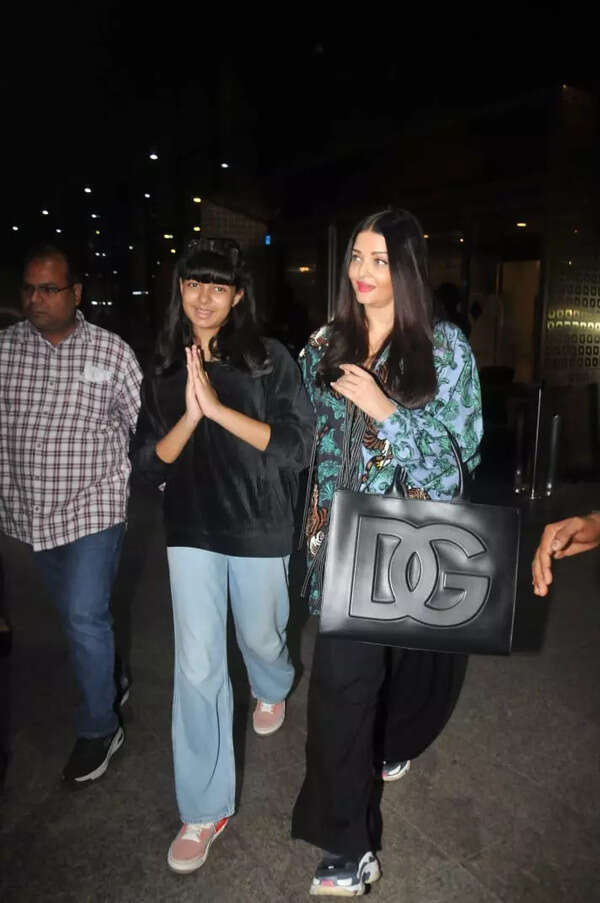 Aishwarya Rai Bachchan return to Mumbai