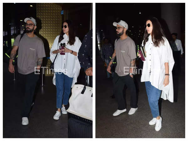 Anushka Sharma's airport look is the comfiest she's looked in a while! 