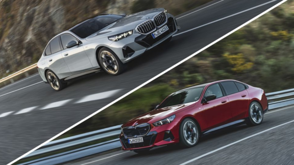 SLIDE 45 OF 101 BMW The new BMW 5 Series is here, with an all-electric variant called the i5. BMW's stuffed it full of its latest technology, including a hands-free driving assistant, an on-board gaming syste