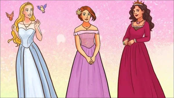 IQ test: Only a smart person can find the alien among the princesses ...