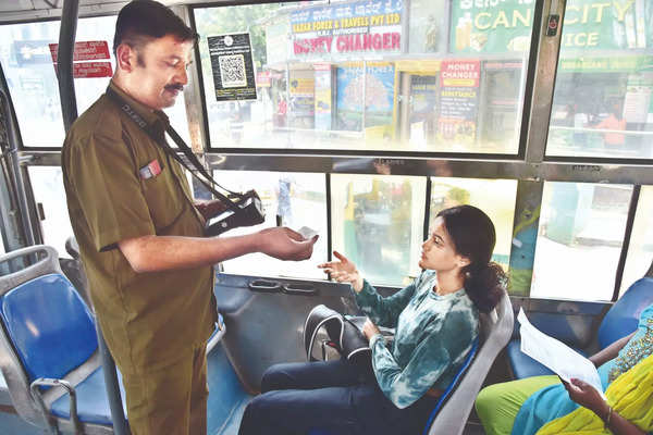 It’s A Free Bus Ride For Women In Bengaluru? - Times Of India