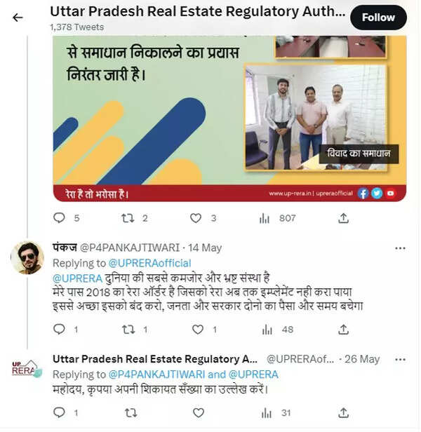 Homebuyers struggle for refunds, UPRERA faces criticism over slow