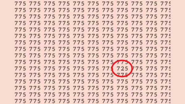 Optical illusion: There is an odd number in this image; we challenge ...