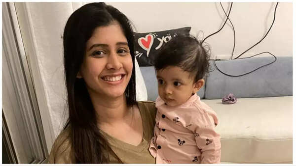 Sheetal Tiwari with her son Kiansh