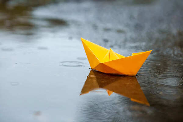 Paper boats