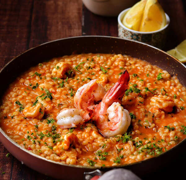 seafood risotto
