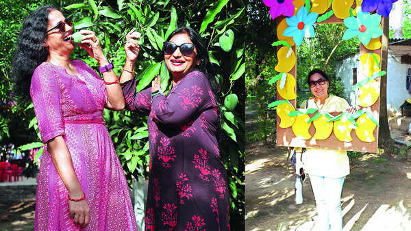 Nutan (L) and Pragya