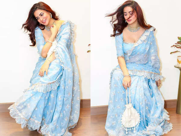 Shraddha Arya for pre-wedding function