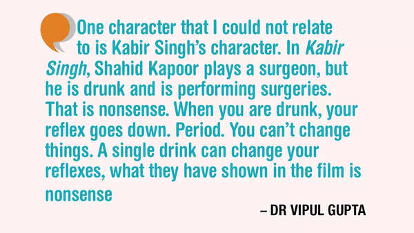 Dr Vipul Gupta talks about the character that he could not resonate with
