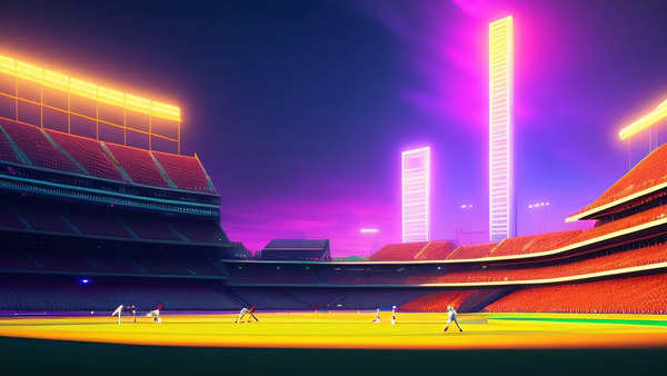 Cricket Stadium Night, cricket field HD wallpaper | Pxfuel