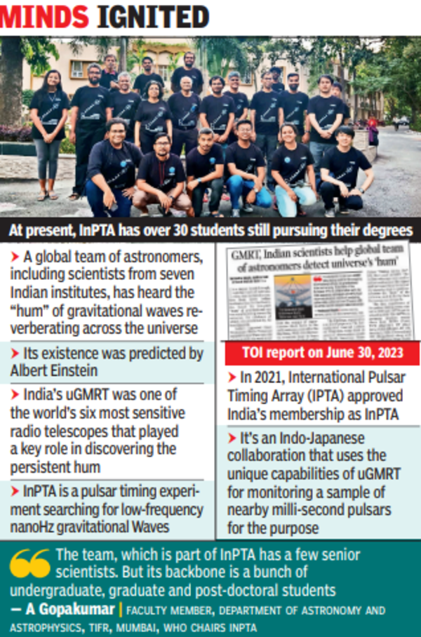 Young researchers stars of India’s pulsar discoveries