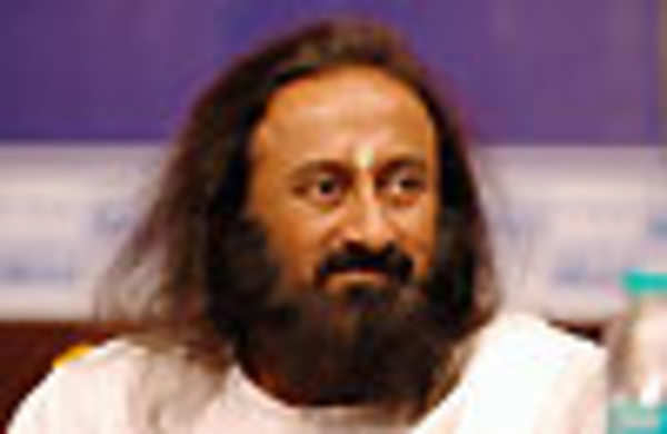 Mithun gets inspired by Sri Sri Ravishankar