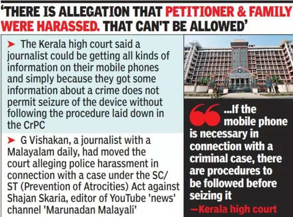 Police can't seize a journalist's phone