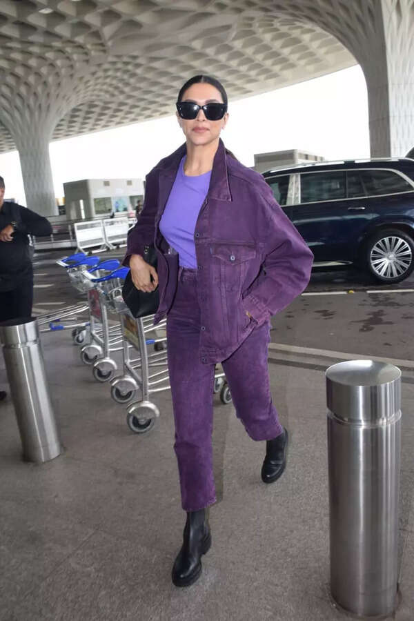 Deepika Padukone dazzles at Mumbai Airport as she departs for 'Project K'  shoot in Hyderabad