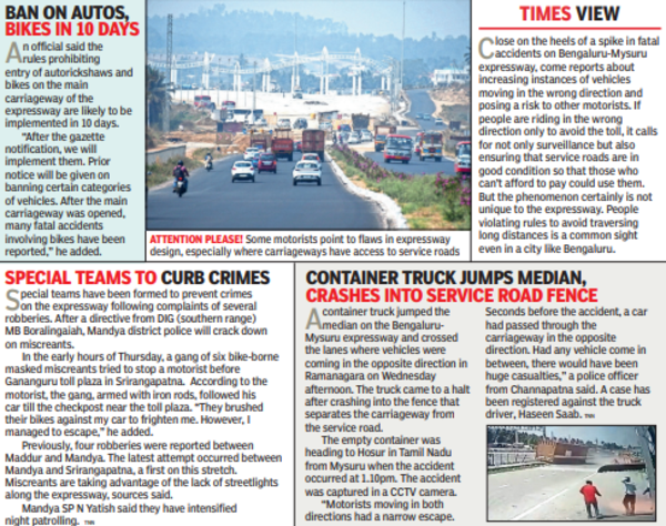 Risk alert: Motorists drive in wrong direction to avoid toll on ...