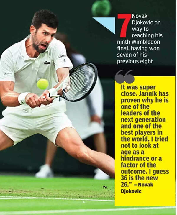 Will it be number eight for the great Novak Djokovic at Wimbledon?