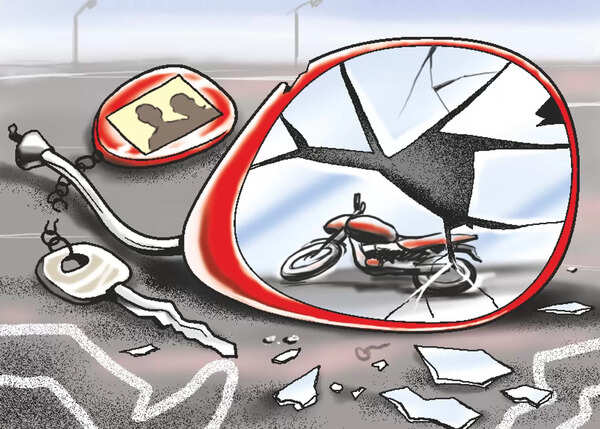 Teen dies after moped skids in heavy rain