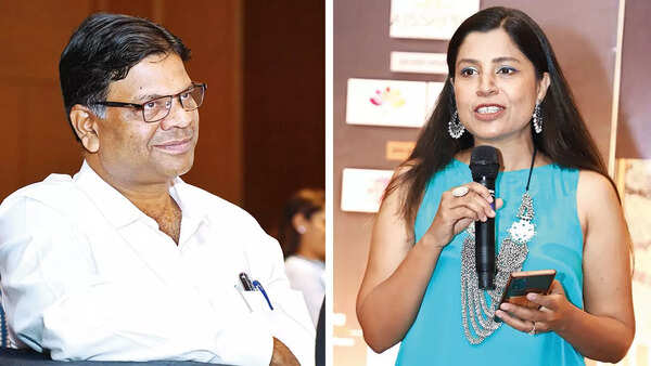 (L) Surya Pal Gangwar (R) Swati Verma