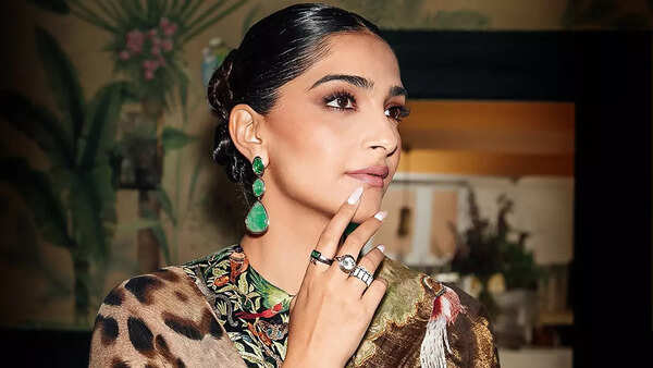 Sonam Kapoor Ahuja flaunts the classic rich-girl nails