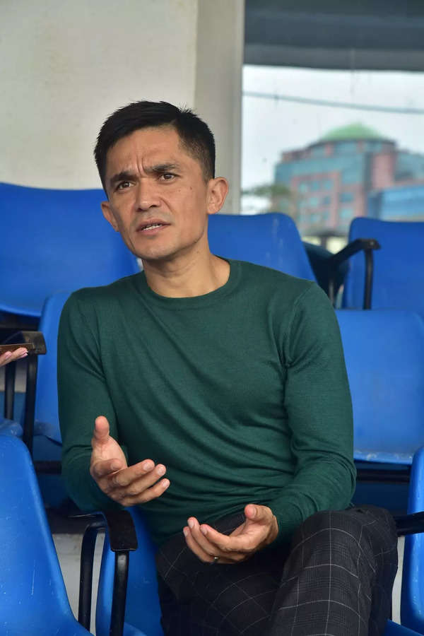 I'm just happy finding the back of the net every time: Footballer Sunil  Chhetri