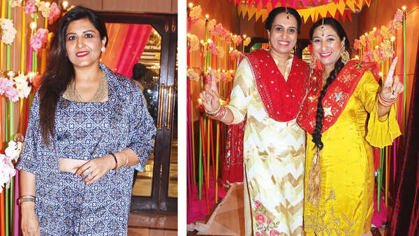 (L) Nancy Batra (R) Ritu and Smriti