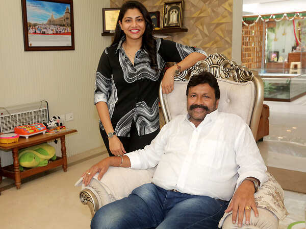 B C Patil and Shruti Patil