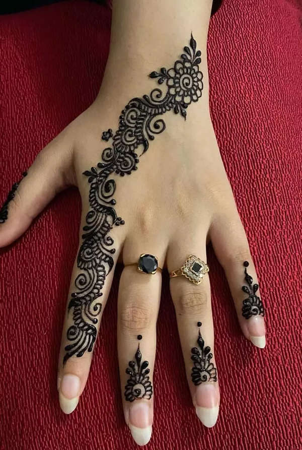 35+ Front Hand Mehndi Design Ideas to Try: 2023-hanic.com.vn