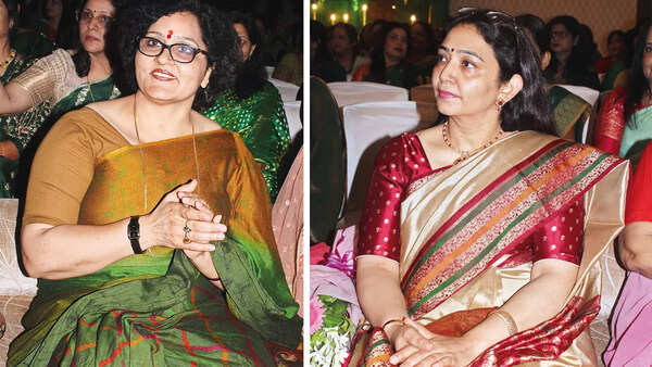 (L) Smita Singh (R) Shweta Rai