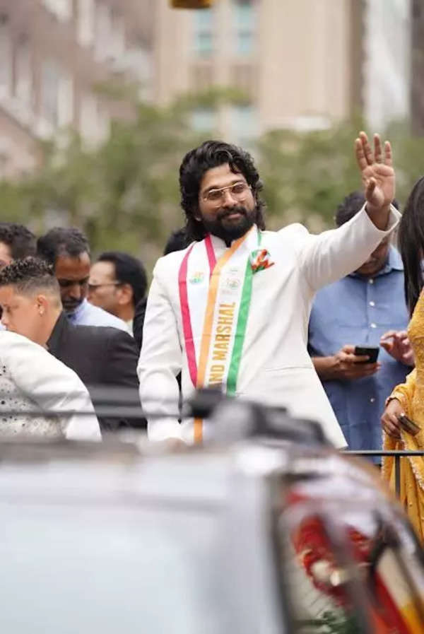 Throwback: Allu Arjun's Spectacular Grand Marshal Appearance At India ...