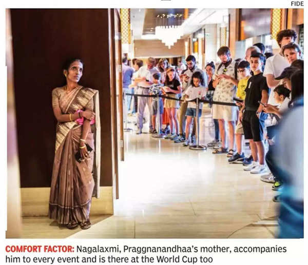 Touching moment Indian chess champion R Praggnanandhaa's mum