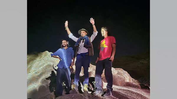 Sa Ladakh founders Sagardeep Singh, Raki Nikahetiya and Tenzing 'Jammy' Jamyang